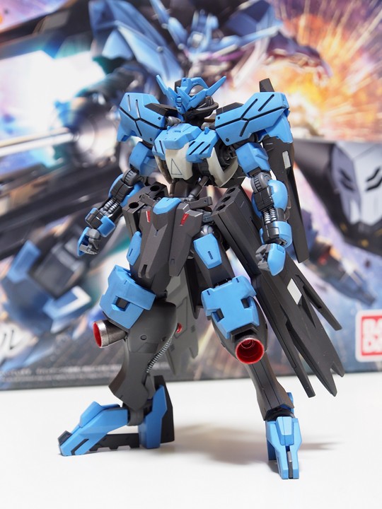 Hgibo ガンダムヴィダール製作2 部分塗装と少しウェザリング ずっとガンプラ