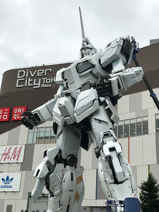 ガンダムベースに行ってきた ずっとガンプラ