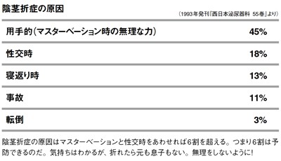 ちんちんは本当に骨折するのか 帝都崩壊