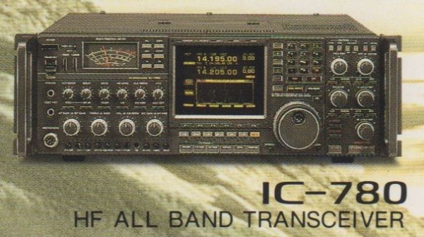 ICOM IC-780 ジャンク品 Yahoo!オークション - ICOM IC-780 重厚なアナログ最高級無線機 LCDデ