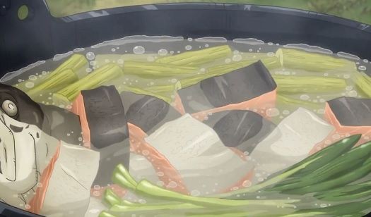 サクラマスのオハウ アニメ ゴールデンカムイ 十三話 食品食材探訪記 自分図鑑 Since 08 July