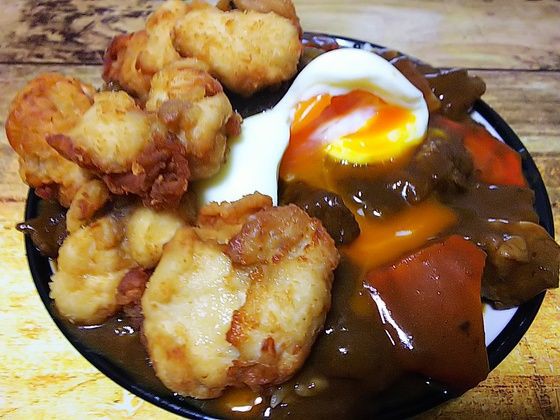 川本家特製の「超おいしいものカレー」 アニメ 3月のライオン 七話