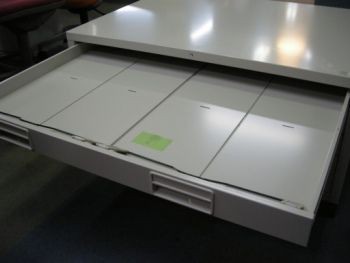 中古オフィス家具】コクヨ マップケース A1 A2【製図 図面 地図