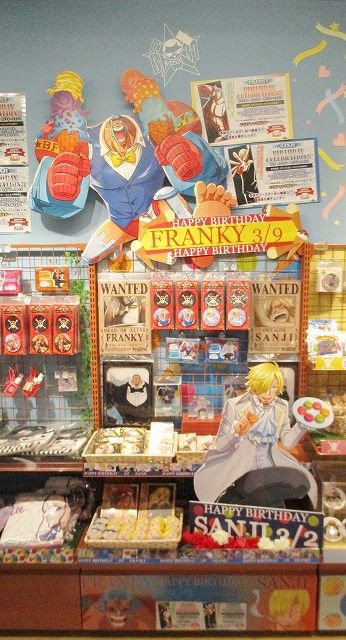 福岡店】3月生まれのキャラクターたちをお祝い中♪ : ONE PIECE
