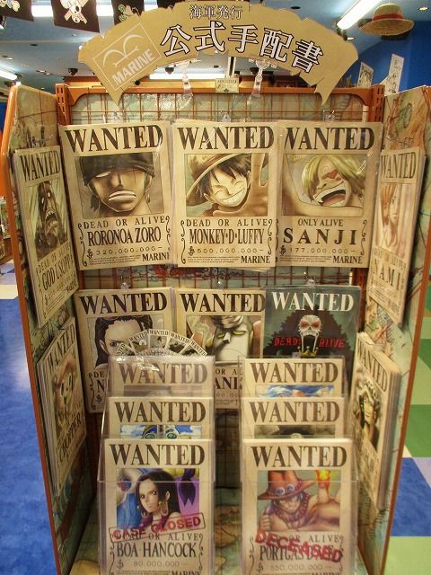 福岡店】手配書デザイン！オススメ商品！ : ONE PIECE 麦わら