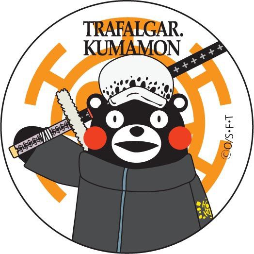 ONE PIECE ワンピース 限定 くまモン コラボ缶バッジ ワンピース 藤虎 くまモン コラボ缶バッジ - メルカリ