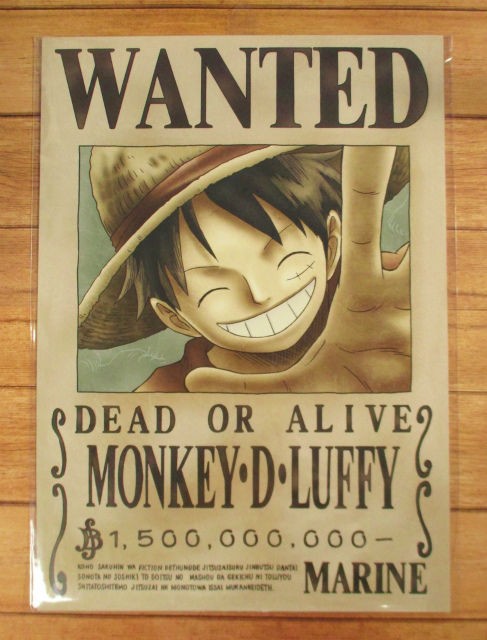 福岡店】新しい手配書グッズのご紹介♪ : ONE PIECE 麦わら