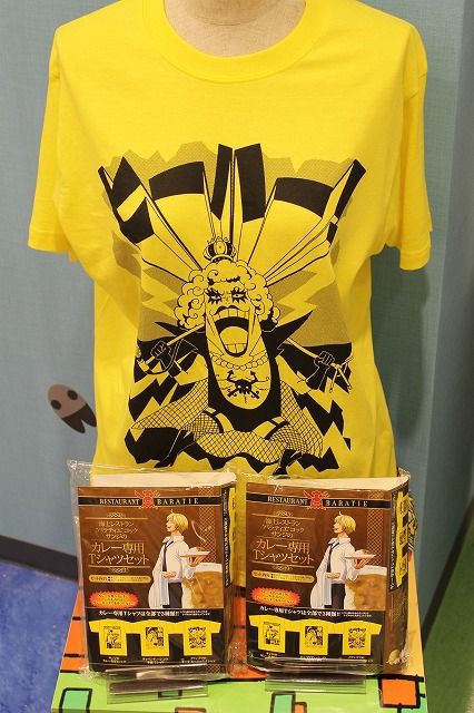 ワンピース　海上レストラン　バラティエ　カレー専用Tシャツ 渋谷新本店】美味しいカレーと”華麗”Tシャツ登場！！ : ONE PIECE