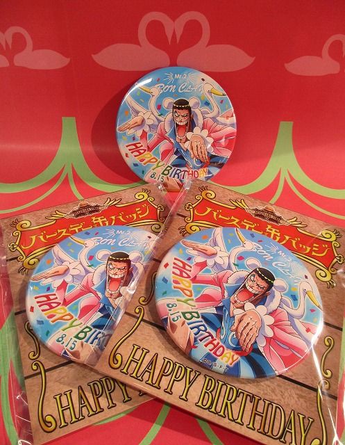 ONE PIECE 麦わらストア バースデープレミア缶バッジ ニコ・ロビン