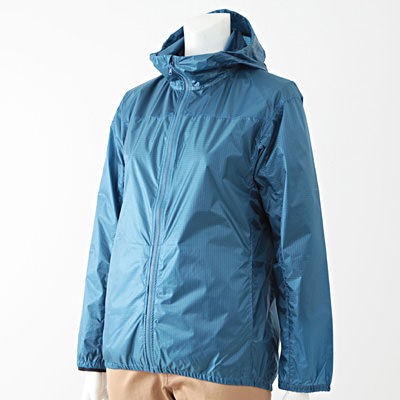 涼しい朝晩にピッタリ パラグライダー生地のウィンドブレーカー 無印大好きムジムジくん