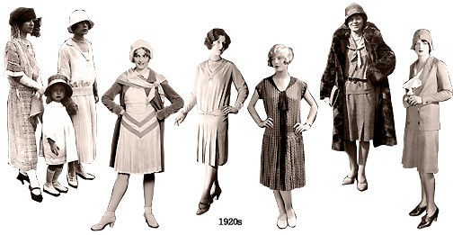 1940年代の装い 海外01 むかしの装い
