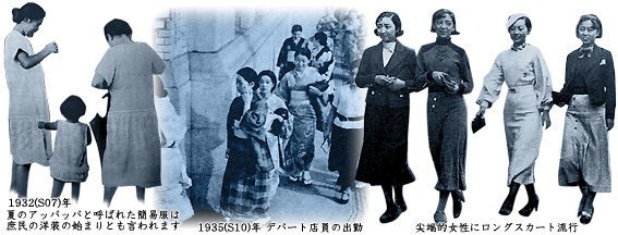 1940年代前半の日本の装い はじめに むかしの装い