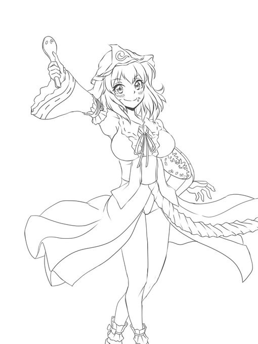 イラスト 絵描くのに何時間かけてる 凄い二次元速報