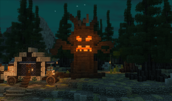 魔女のハロウィンパーティー みゅーずのマイクラ