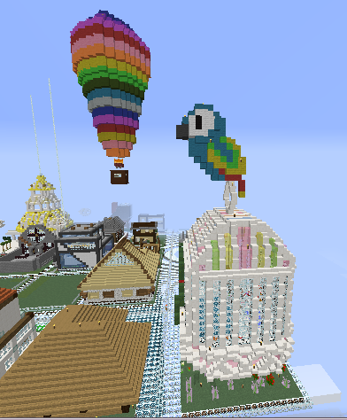 鳥かごハウス みゅーずのマイクラ