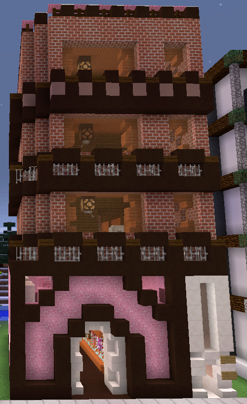 商店街ビル建築コンテスト みゅーずのマイクラ 商店街ビル建築コンテスト みゅーずのマイクラ