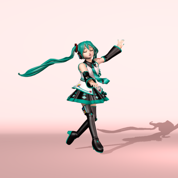 3DCG（Blender2.79）学びの記録／ボーカロイド 初音ミク