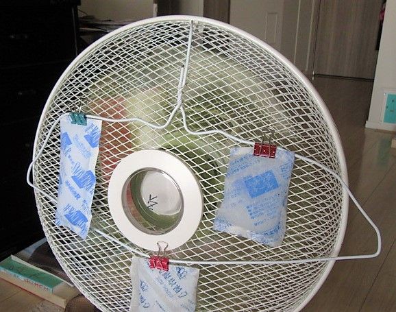 猛暑 リメイク 扇風機の風を 冷風に変える装置を自作してみた 印象派画家の勘違い New