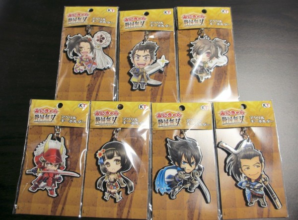 新宿マルイワンにて『みにきゃら戦国無双アクリルキーホルダー