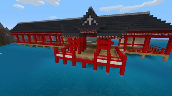 世界遺産に住みたい 厳島神社 編 マインクラフトを一生遊ぶ Wiiu版