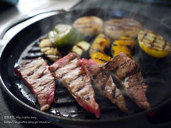 ル・クルーゼのグリルロンドで : おかえり、My little boy