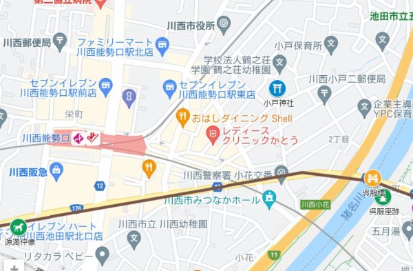 売布神社の参道 小戸神社 川西市 小戸 エナガ先生の講義メモ