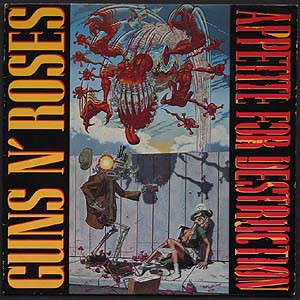 Guns N Roses Appetite For Destruction 87 ロック自由帳