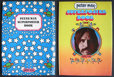 PETER MAX SUPERPOSTER BOOK : ロック自由帳