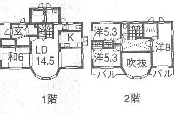 丸みのある間取り図例 マイホームプランニング 間取り図を考えよう