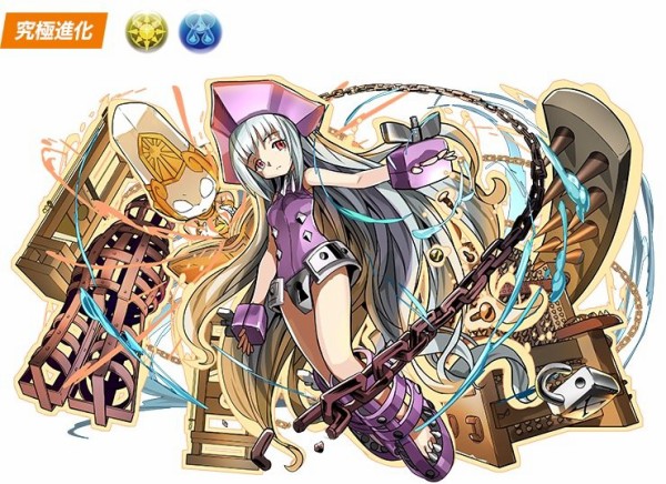 パズドラ アイアンメイデンのイラスト究極前も後も最高だ オーガch パズドラ攻略まとめ速報