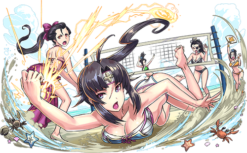 パズドラ 水着ぎん千代のイラストに対する反応まとめ パズドラちょいまとめ