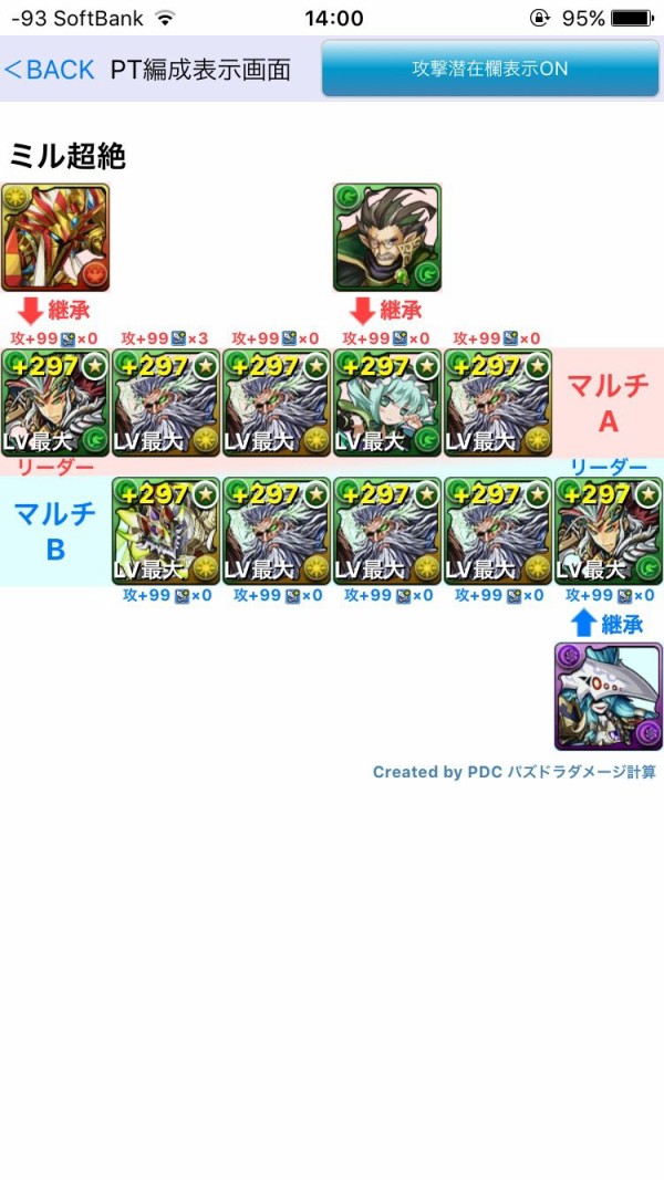 パズドラ ウィジャスを使ったミル降臨周回劉備ディオスptはコチラ オーガch パズドラ攻略まとめ速報