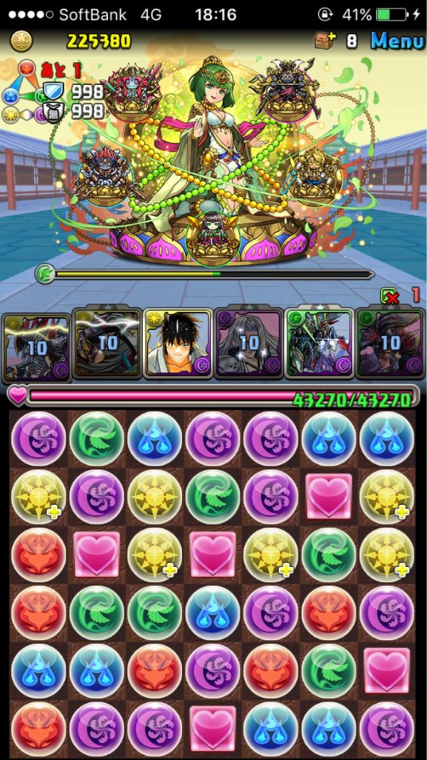 パズドラ ルシャナ降臨 覚醒無効でリダフレバインド10ターンとかわけわからんｗｗｗ オーガch パズドラ攻略まとめ速報