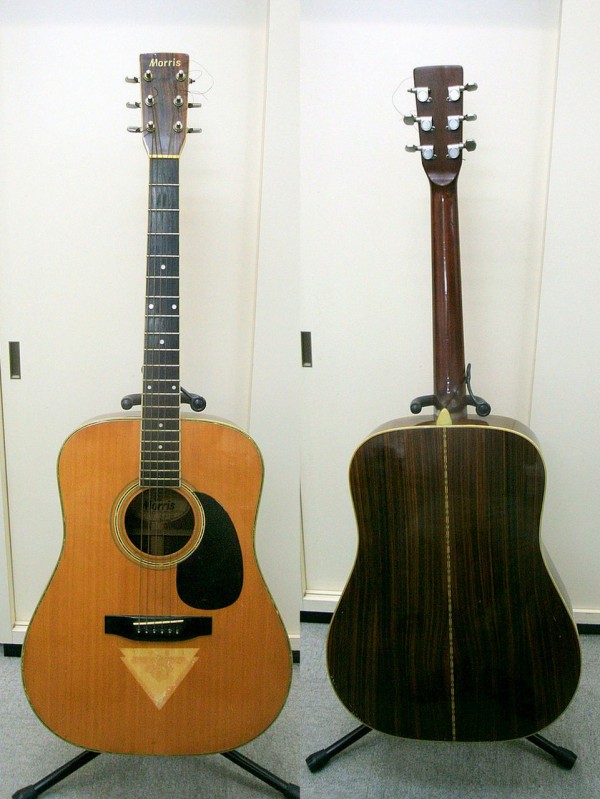 Morris W-30 レフティ Morris W-30 （モーリス アコギ レストア日記 #1） : My Things