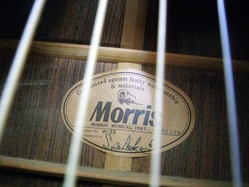 Morris W-30 （モーリス アコギ レストア日記 #1） : My Things