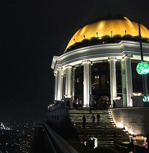 63階夜景からの屋台コース バンコク 自己ベスト更新中