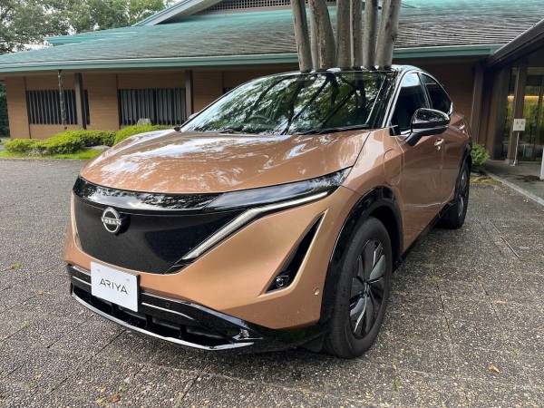 新実習車 日産ariya 電気自動車 登場 自動車整備科 一級自動車整備科