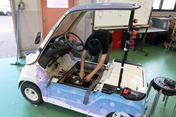 コムス＆MC-1EV レストア その3 : 自動車整備科BLOG