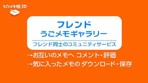 キタ 3ds版 うごくメモ帳3d 正式発表 今夏無料配信 任 者のds情報屋