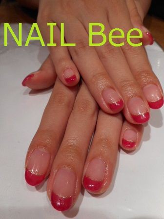 ジェルネイル 秋 フレンチ ネイルサロン Nailbee ネイルビー オフィシャルブログ