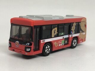 JR東日本　大船渡線BRTトミカ5点 予約受付中】JR東日本大船渡線BRT おっぽくんバージョン(いすゞ