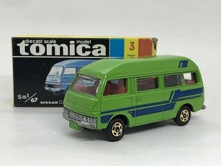 ☆商談中☆ 5508 トミカ 日産キャラバン ハイルーフ 日本製 塗装