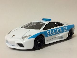 ポリスと書いてあるからランボルギーニのパトカー : おもちゃ雑記帖