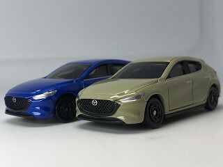 トミカ ミニカー マツダ3台セット いきなり2色のカラバリ追加 マツダ3 : おもちゃ雑記帖【静岡版】