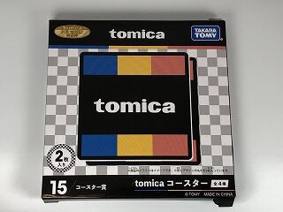コストはかかっていそうだが・・・トミカくじハズレのコースター