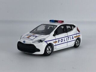 トミカシリーズ - トミカ イオンオリジナル トヨタアクアルーマニア警察10台セット トミカ イオンオリジナルトミカ AEON NO.80 トヨタ アクア