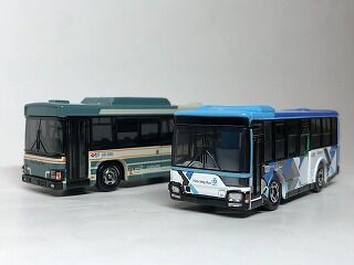 2台同時発売だが、車種もカラーも違う 西武バス : おもちゃ雑記帖