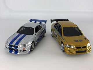 過去製品と比べてみた：ワイルドスピード2台セット : おもちゃ雑記帖