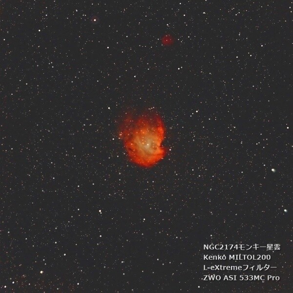 投稿：15㎝アクロ▷M1＆NGC281/MILTOL▷カモメ＆モンキー/FRA400▷バラ星雲 2021/03/23 : 中川光学研究室ブログ