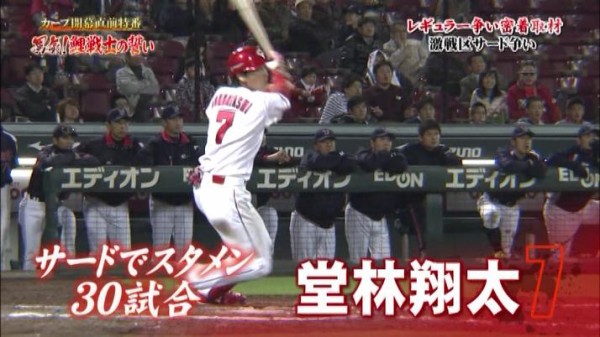 石井琢朗 サードは新井 堂林 小窪 Rccカープ特番 男気 鯉戦士の誓い レギュラー争い編 カープ民放速報
